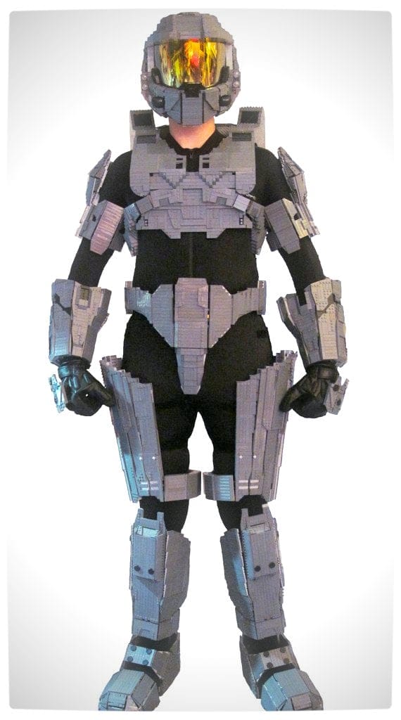 Vamers - Wearable Master Chief Lego Suit - Full Frontal