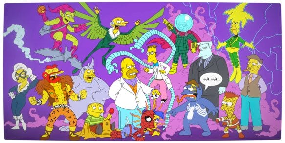 Vamers - Artistry - Spider-Man Villians and The Simpsons [Mashup]