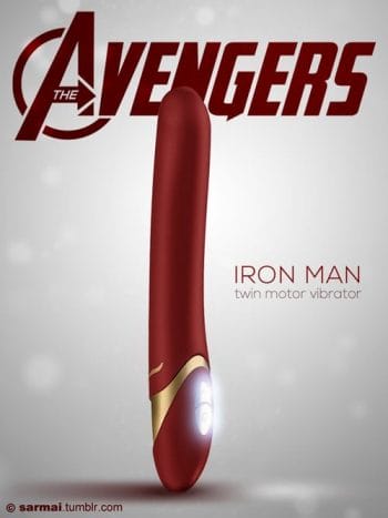 Vamers - Ermahgerd - Earth's Mightiest Sex Toys Assemble as The Avengers Dildos - Iron Man