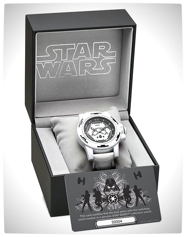 Vamers - SUATMM - Star Wars Collector's Watches - It Is Time to Use the Force - Stormtroopers Time Piece Box
