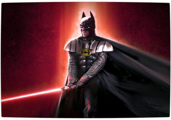 Vamers - Artistry - Bat Vader is The Dark Knight of the Sith - Batman and Darth Vader Mash-Up - Art by Hightknif