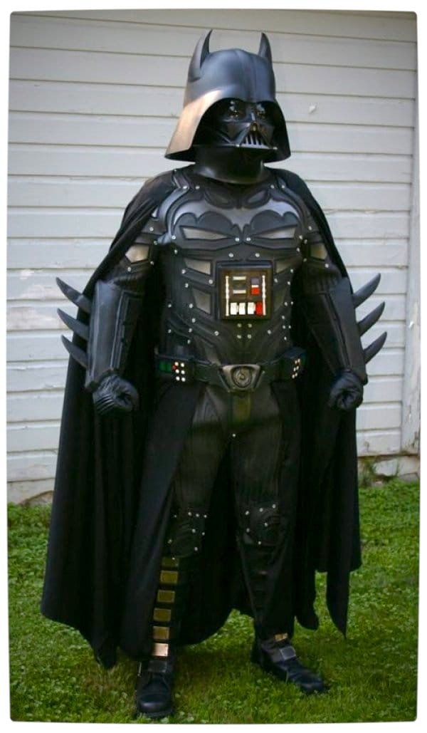 Vamers - Artistry - Bat Vader is The Dark Knight of the Sith - Batman and Darth Vader Mash-Up - Full Body