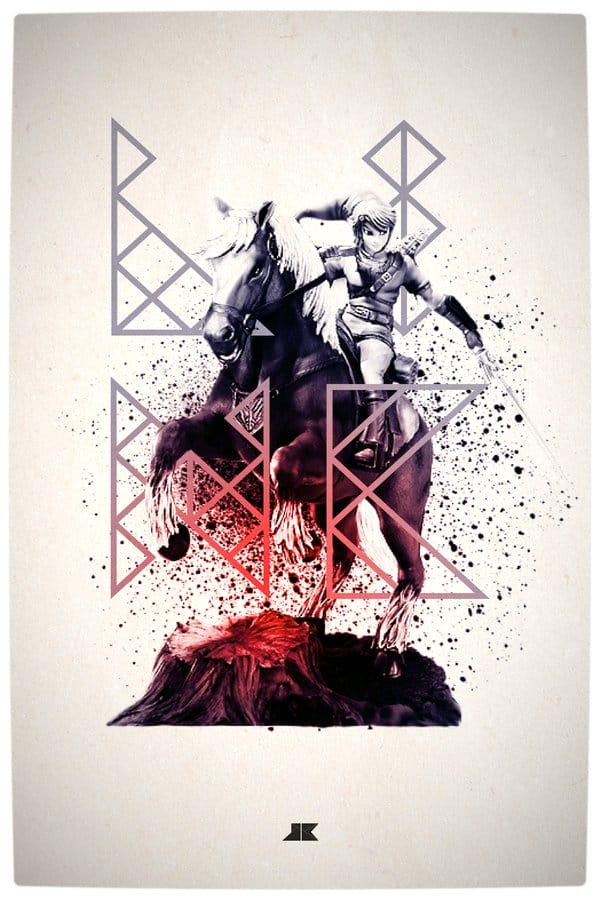 Vamers - Artistry - Beautifully Stylized Posters Of Heroes and Villains - By Josip Kelava - Link