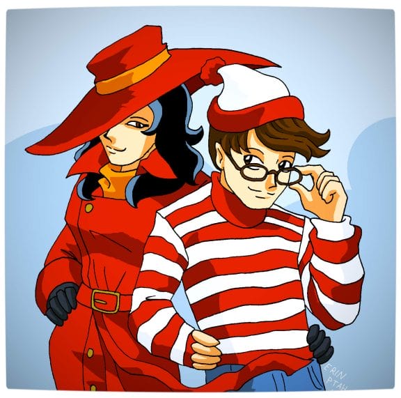 Vamers - Artistry - Carmen Sandiego and Where's Wally - A Perfectly Unfindable Match - Lose Myself with You by Erin Ptah