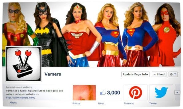 Vamers - Growth - Facebook 3000 Likes - Proper
