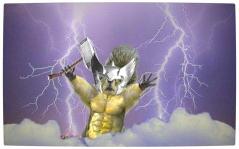 Vamers - Humour - It's Thorsday Hammer Time with Thorrel - Lightning Abs