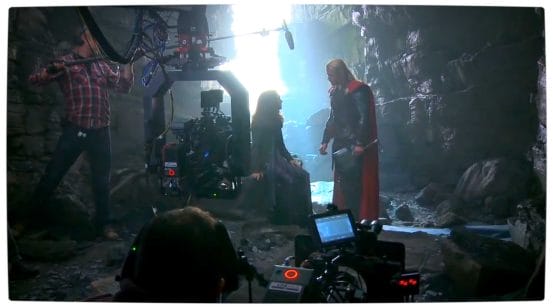Vamers - FYI - Movies - 15-Minutes of 'Thor The Dark World' B-Roll Footage - Thor and Jane