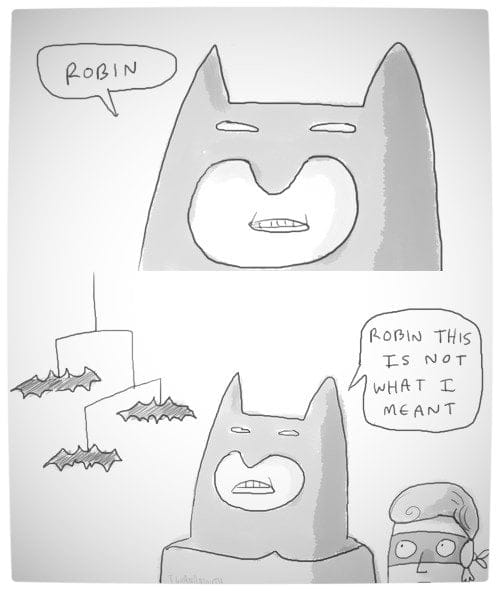 Vamers - Humour - Batman Questions Robin's Acumen - Main