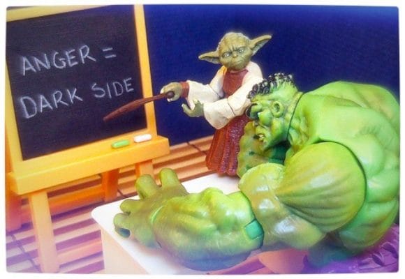 Vamers - Humour - Yoda Gives The Hulk Good Advice - Full