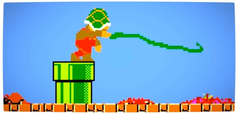 Vamers - Geekosphere - Gaming - Mario Goes Stark Raving Mad - Whipped