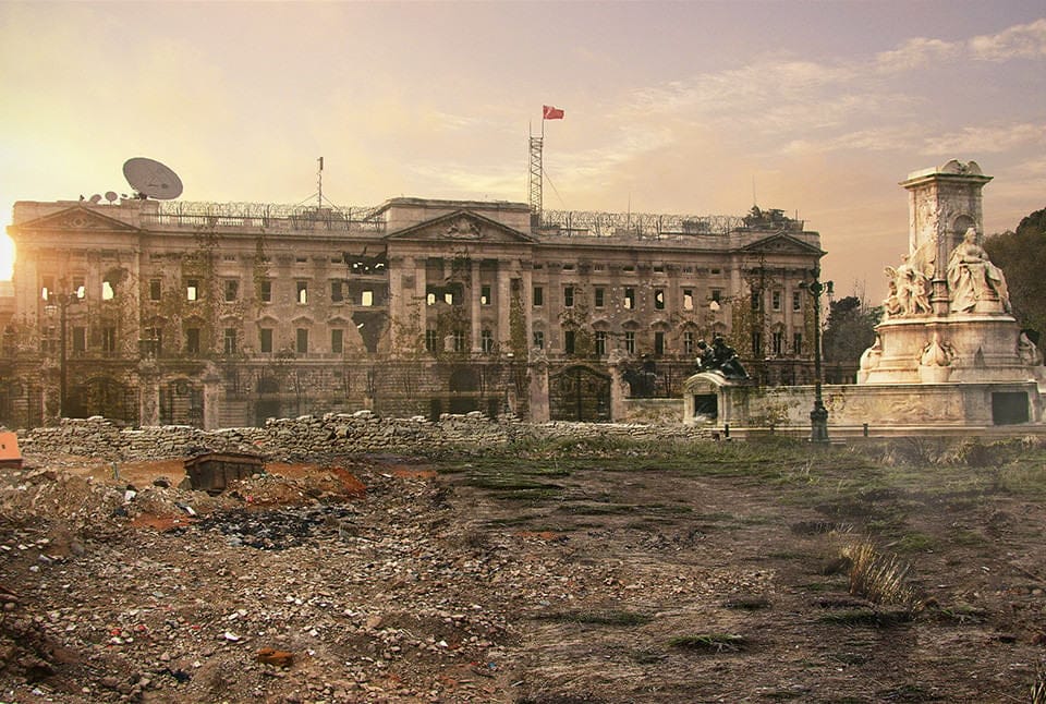 Vamers - Artistry - The World of The Last of Us- Envisioning a Post Apocalyptic Future - Buckingham Palace Apocalypse