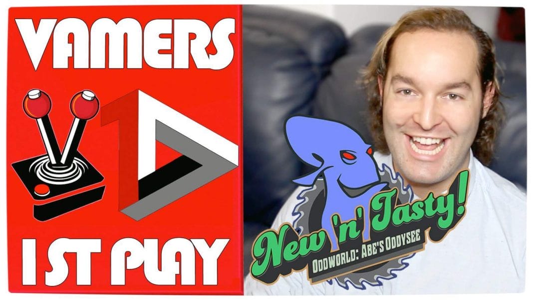 Vamers First Play - Thumbnail - New 'n' Tasty! Oddworld Abe's Oddysee featuring Hans Haupt