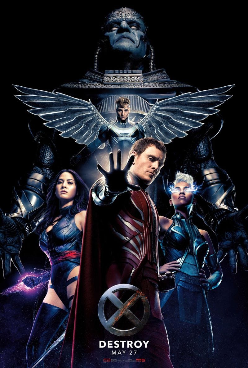 Vamers - FYI - Movies - X-Men- Apocalypse (2016) Final Trailer is Here... 'nuff Said - Official Poster - Destroy