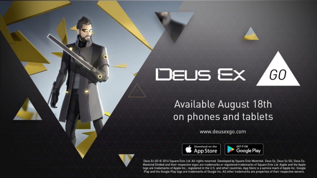 Vamers - FYI - Video Gaming - Deus Ex Go Release This Week - 03