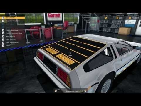 Car Mechanic Simulator Goes Back To The Future With Delorean Dlc