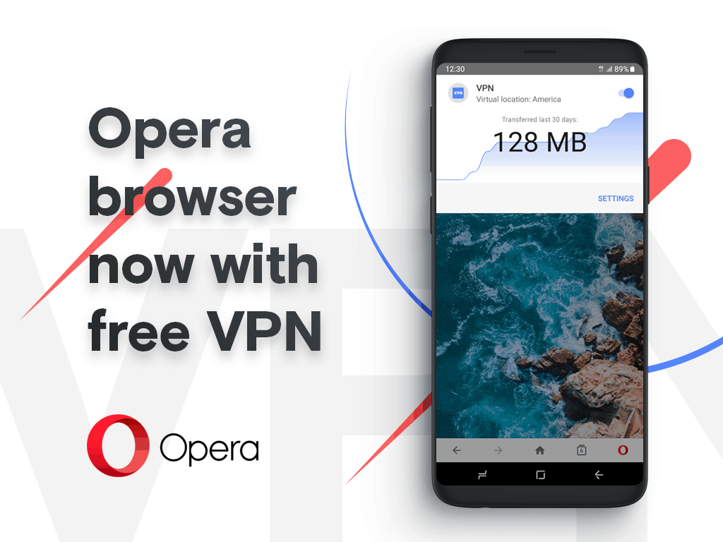 Opera for Android VPN 