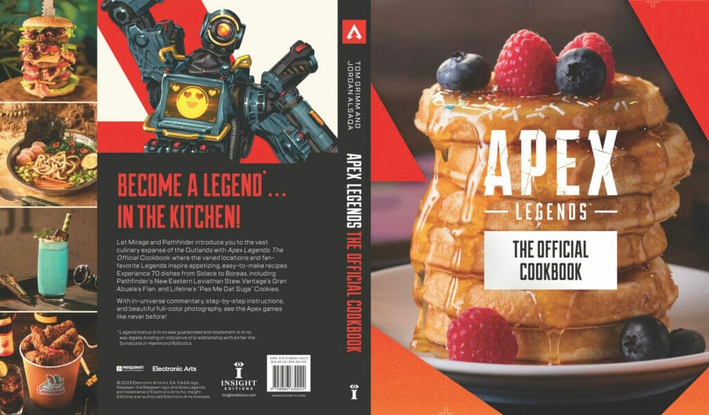 From Mirage’s “Glazed Pork Chops”, through to Lifeline’s “Pas Me Dat Suga”; the Apex Legends Cookbook is here to satisfy all cravings!